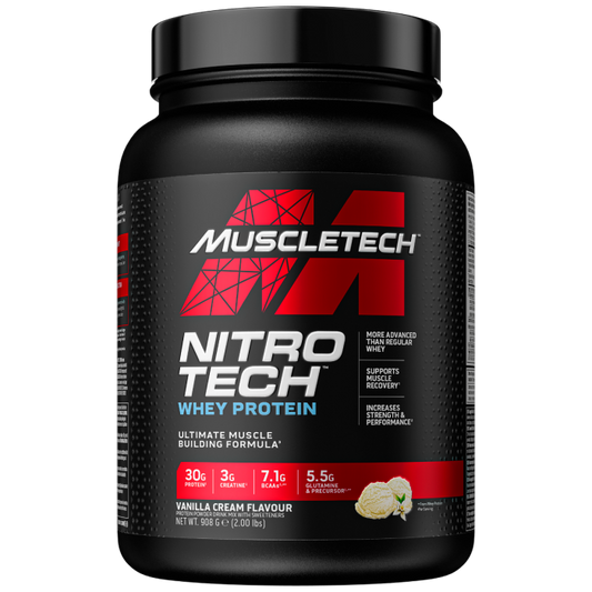 Nitro-Tech, Vanilla - 907 grams