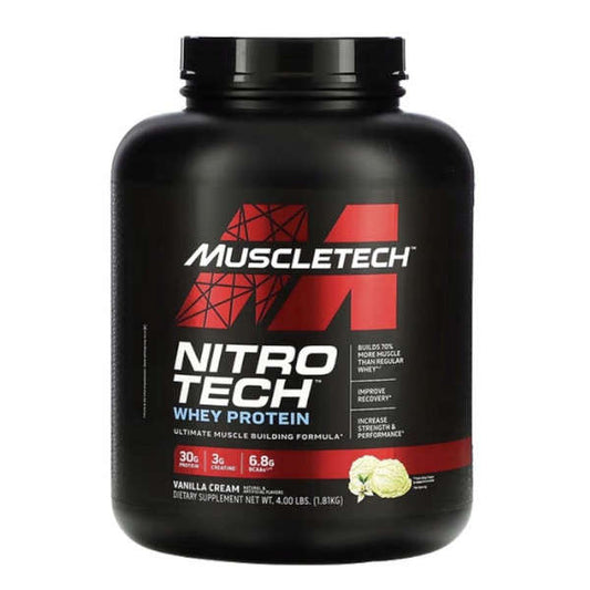 Nitro-Tech, Vanilla Cream - 1810 grams